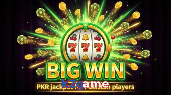 Big win animation on K2game slot game
